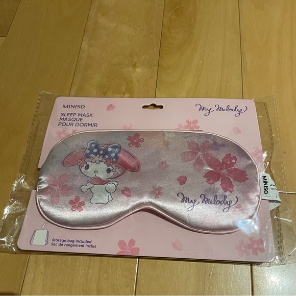 Sanrio | Accessories | New My Melody Eye Mask With Pouch | Poshmark